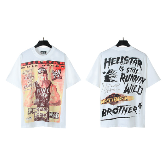 Hellstar High Street Cotton Loose Short-Sleeve T-Shirt